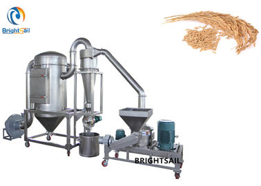 곡물 분말 만들기를 위한 밥 껍질 밀 밀기울 제분기 분쇄기 큰 수용량