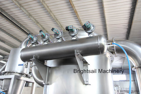 스테인리스 스틸 고무 입자 분말기 SUS304 2500 Mesh 100 - 4000 kg/H