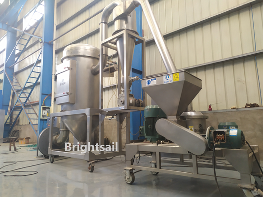 에리트리톨 공기 분류기 밀 밀러 머신 수크라로오스 밀링 머신 식품 분말기 Brightsail 세트