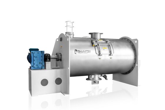 BSPS Plough share Mixer Horizontal Dry Powder Mixing Machine for Putty powder plough mixer