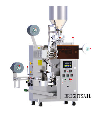 Rose Tea Bags Filling Packing Machine Trilateral Sealing PLC Control